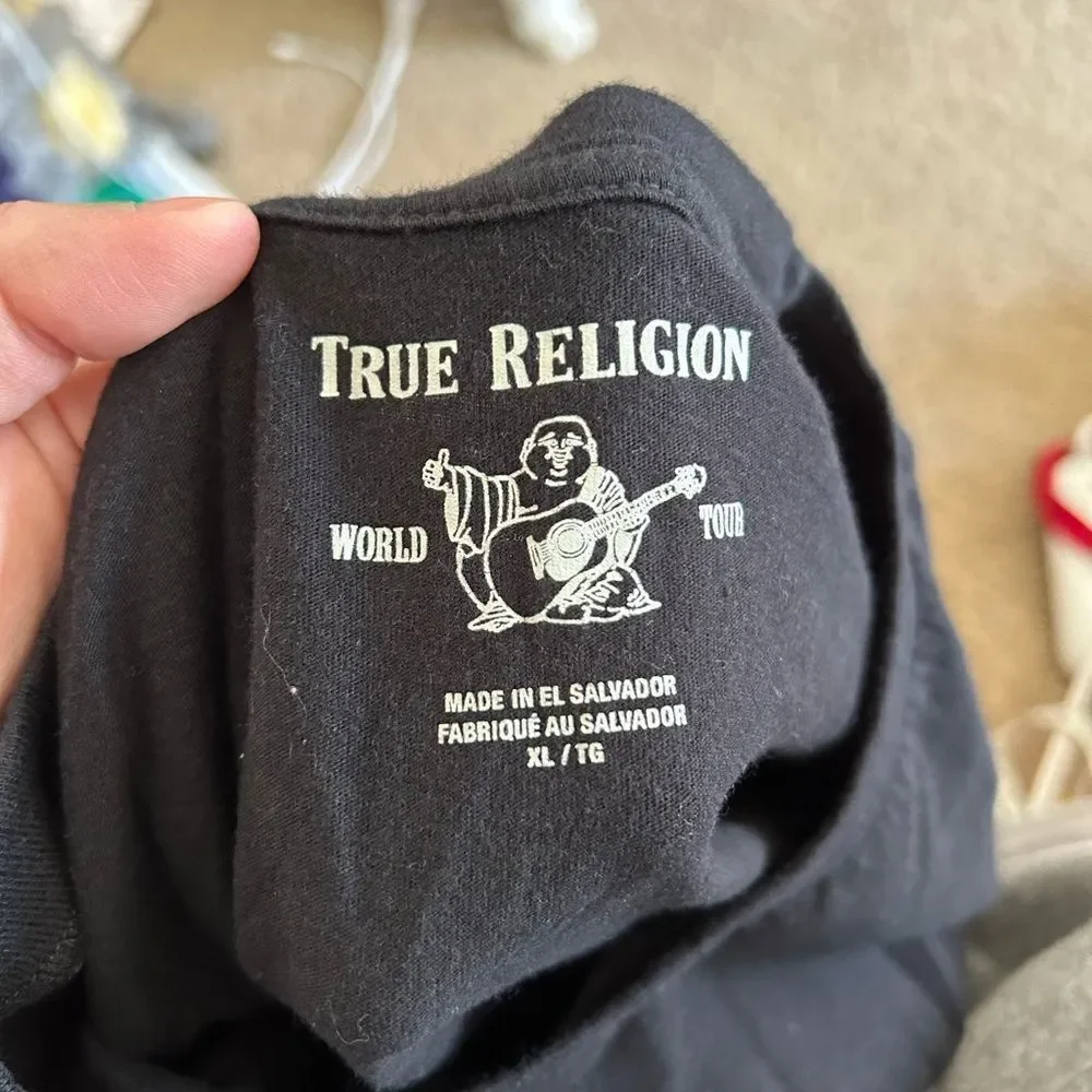 True Religion Autumn Winter Tour Tshirt